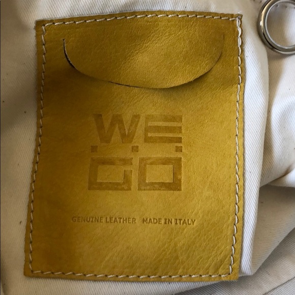 Genuine Leather Soft Yellow Purse holepunch design - Picture 4 of 9